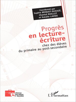 cover image of Progrès en lecture-écriture